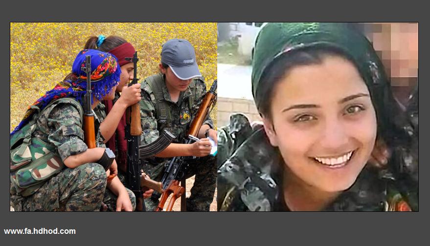 دختر شجاع کردستان با 'عملیات انتحاری' به استقبال نیروهای داعش رفت