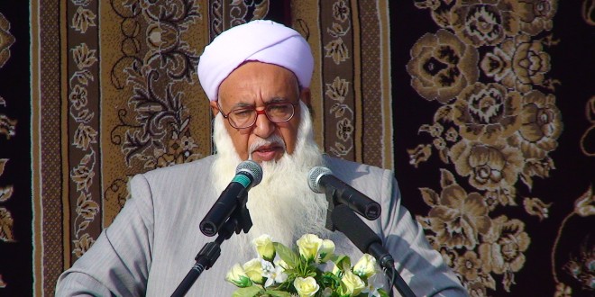 مولانا محمد حسین گرگیج امام جمعه اهل سنت اسید پاشی به بهانه نهی از منکر را محکوم کرد