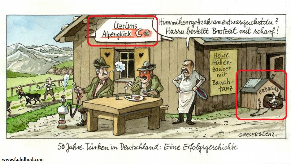 کاریکاتوری که خشم ترکها را بر افروخت و سفیر آلمان را به آنکارا کشاند کاریکاتوری که خشم ترکها را بر افروخت و سفیر آلمان را به آنکارا کشاند