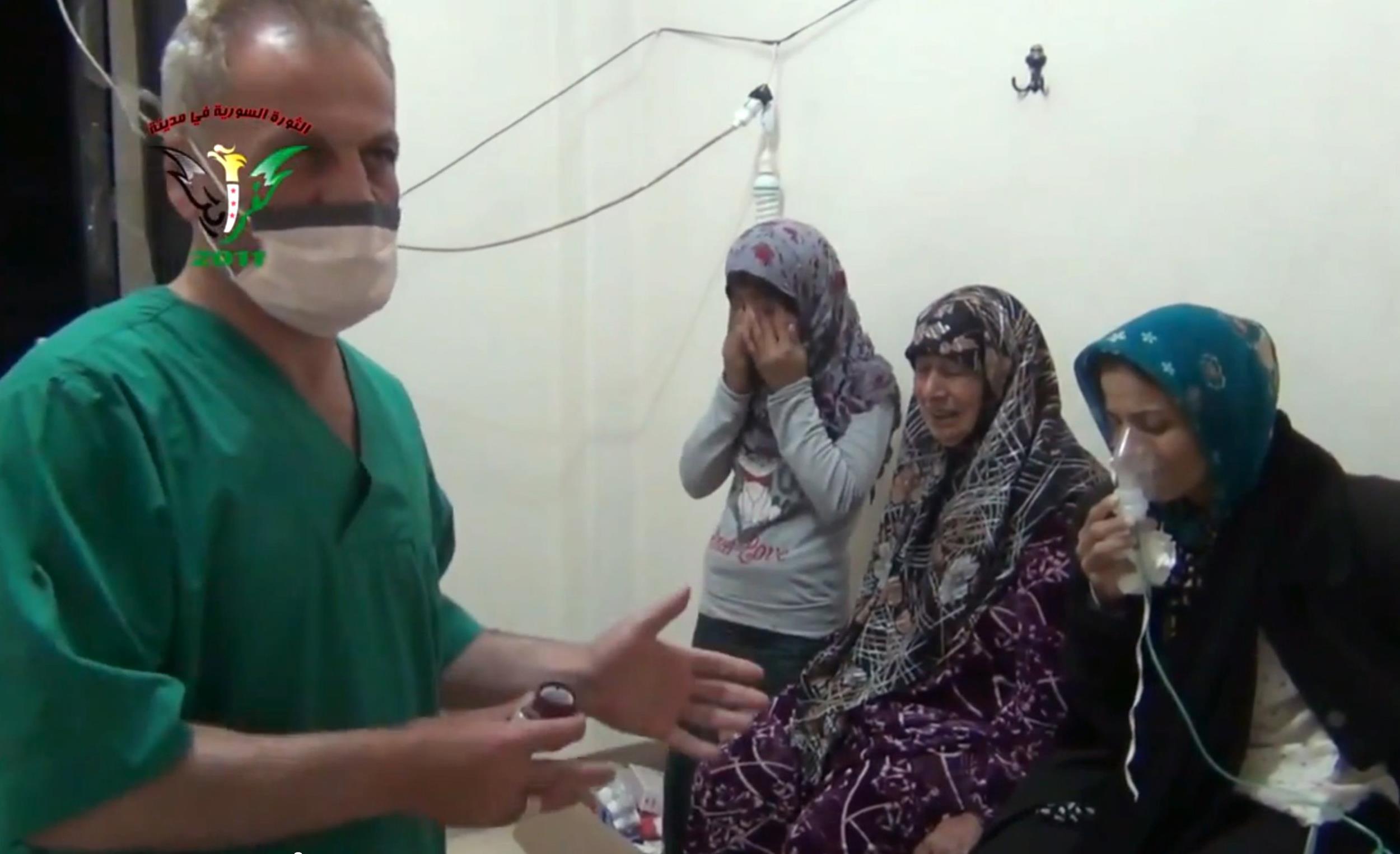 استفاده از گاز کلر در حمله به روستاهای سوریه