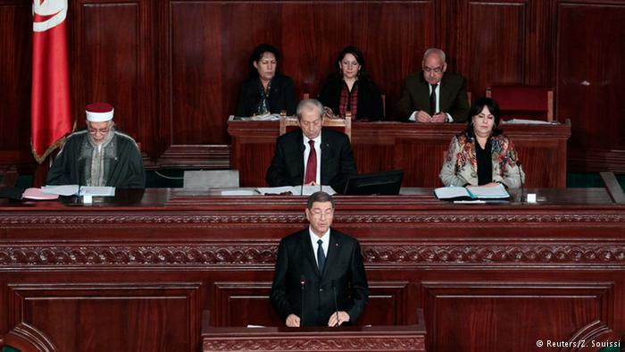 پارلمان تونس به کابینه ائتلافی این کشور رای داد