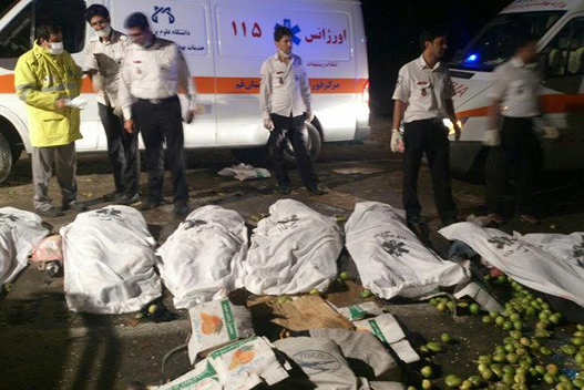 کشته شدن 29 تبعه افغان در جاده های ایران بر اثر تصادف کشته شدن 29 تبعه افغان در جاده های ایران بر اثر تصادف