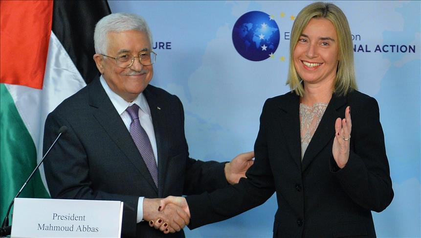 دیدارمحمود عباس با موگرینی دیدارمحمود عباس با موگرینی