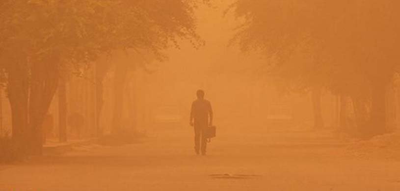 آلودگی هوا در خوزستان و تعطیلی مدارس ۹شهر