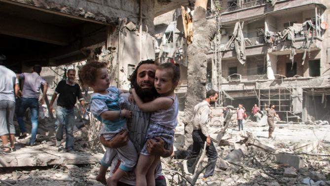 حملات ماه فوریه روسیه در سوریه، 390 کشته برجای کذاشت