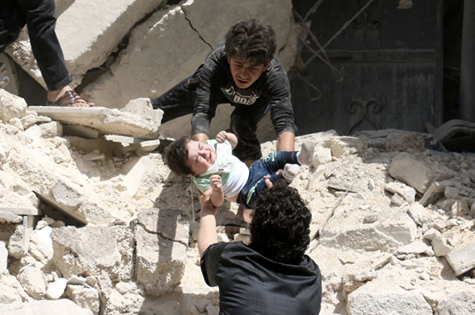 بمباران مجدد سه بیمارستان در حلب