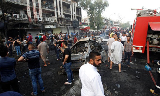 شمار قربانیان انفجار تروریستی بغداد به 204 نفر رسید