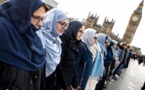 حضور و همبستگی زنان مسلمان با قربانیان حمله تروریستی لندن