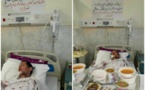 اعتصاب غذای یک شهروند احوازى دربیمارستان خمينى شهر تهران بدليل طولاني شدن زمان عمل