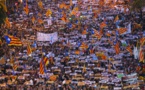 صدها هزار نفر در بارسلون خواستار آزادی رهبران کاتالونیا شدند