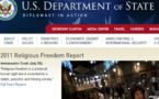 گزارش وزارت امور خارجه آمریکا از نقض حقوق اقلیت‌های مذهبی در ایران