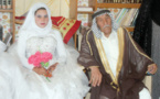 ازدواج پیر مرد 92 ساله عراقی همزمان با جشن عروسی نوه های خود با یک دختر 22 ساله