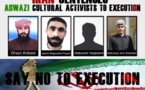 در گیری مردم شادگان(فلاحیه) با ماموران امنیتی درپی نشر خبر اعدام چهار فعال فرهنگی عرب