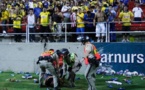نزاع و درگیری وحشیانه در لیگ فوتبال برزیل
