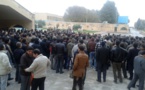 اصفهان- تجمع اعتراضی بیش از ۵۰۰ کارگر پروژه نقش جهان